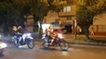 Denuncian caravanas de motociclistas disfrazados por Halloween, en el sur de Cali 01
