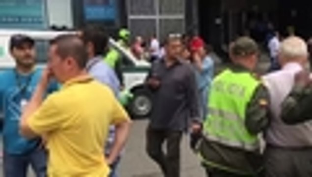Explosión Fiscalía Cali Herido