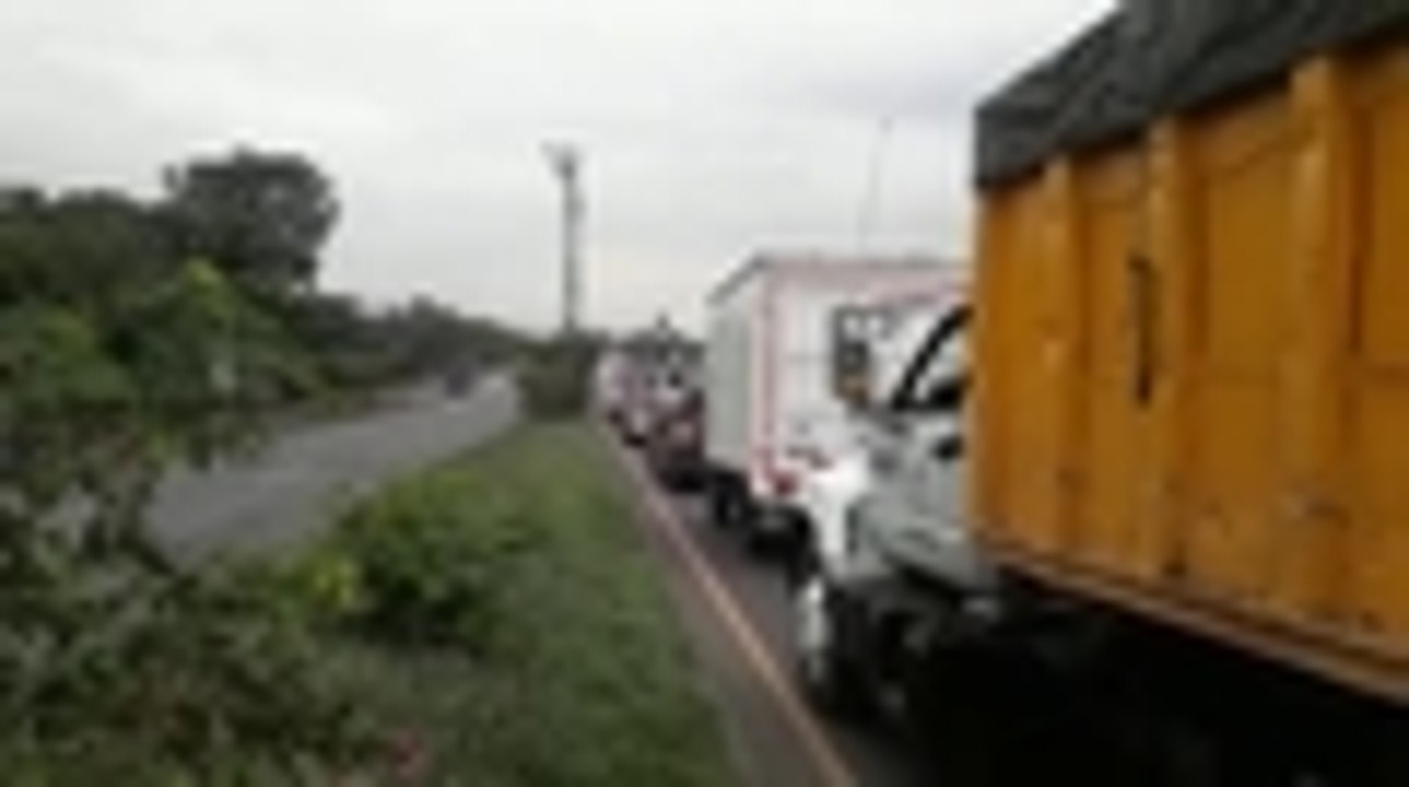 Congestión en la vía Cali - Yumbo