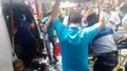 Heridos en ambulancias tras explosión en Fiscalía de Cali