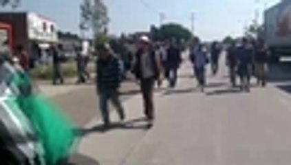 Video: así avanza la caravana de migrantes que cada vez más se acercan a EE. UU.