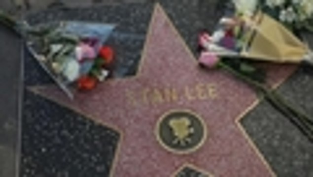 Video: la lluvia de rosas que adornan la estrella de Stan Lee en paseo de la fama tras su muerte