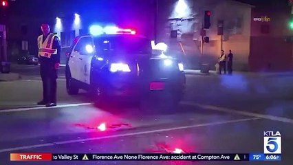 Suspected gang members charged with killing off-duty Los Angeles cop
