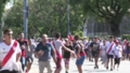 Video: ¡River en casa! el campeón continental regresó al Monumental para celebrar por lo alto