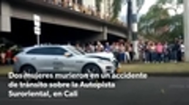 accidente de tránsito dejó dos mujeres muertas en el sur de Cali