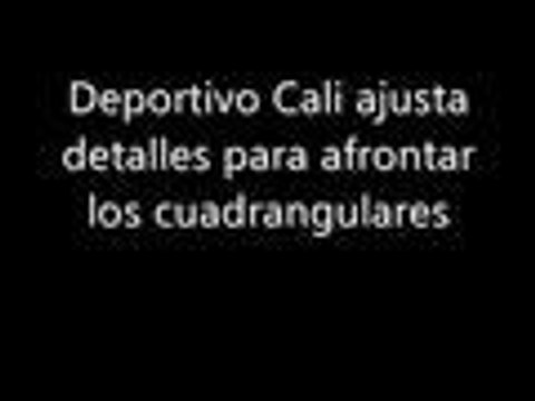 “Quizá podamos agarrar el punto invisible”: Vladimir Marín, Deportivo Cali