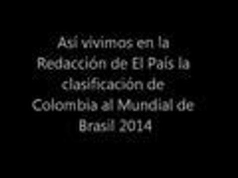 En el Diario El País también sufrimos la clasificación de la Selección Colombia
