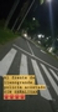 Accidente de motociclista por falta de señalización de un reductor en Palmira quedó grabado en vídeo