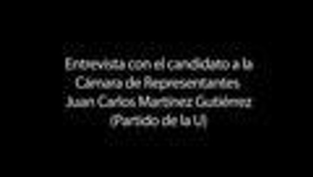 Juan Carlos Martínez Gutiérrez, candidato a la Cámara, responde a los usuarios de El País
