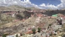 Video: derrumbe deja más de 400 damnificados y casas destruidas en La Paz, Bolivia