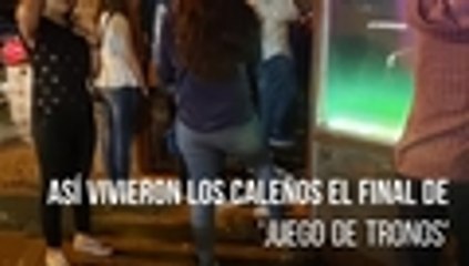 ¿Les gustó o no el final? así vivieron los caleños el último capítulo de Game of Thrones