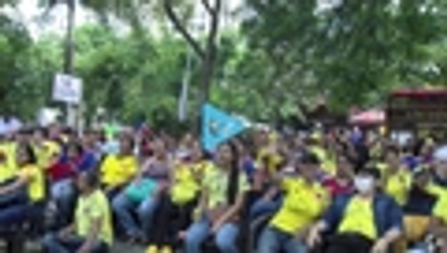Así celebraron los hinchas caleños el triunfo de la Selección Colombia sobre Paraguay en Copa América