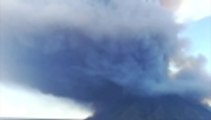 Las imágenes de la erupción del volcán Estrómboli en Italia