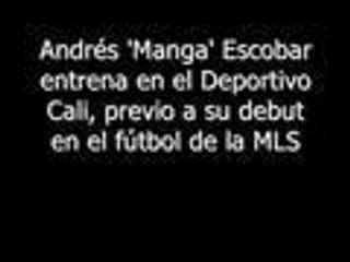 Andrés 'Manga' Escobar se prepara para debutar en la MLS