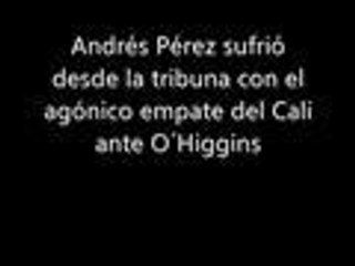 “Por mi cabeza no pasa la eliminación”: Andrés Pérez, Deportivo Cali