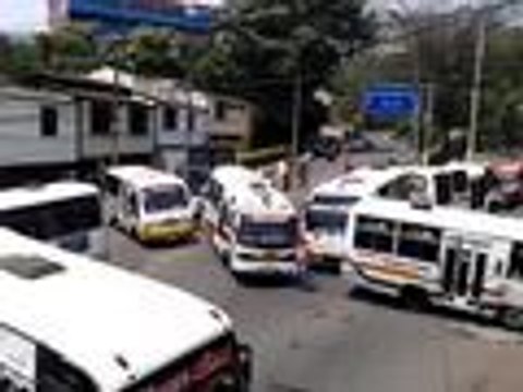 Video: así está el panorama en vía al mar ante paro de transportadores