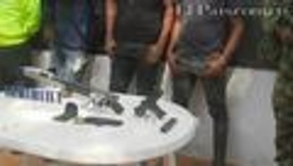 Video: capturan a presuntos responsables de atentado de las Farc en vía Panamericana