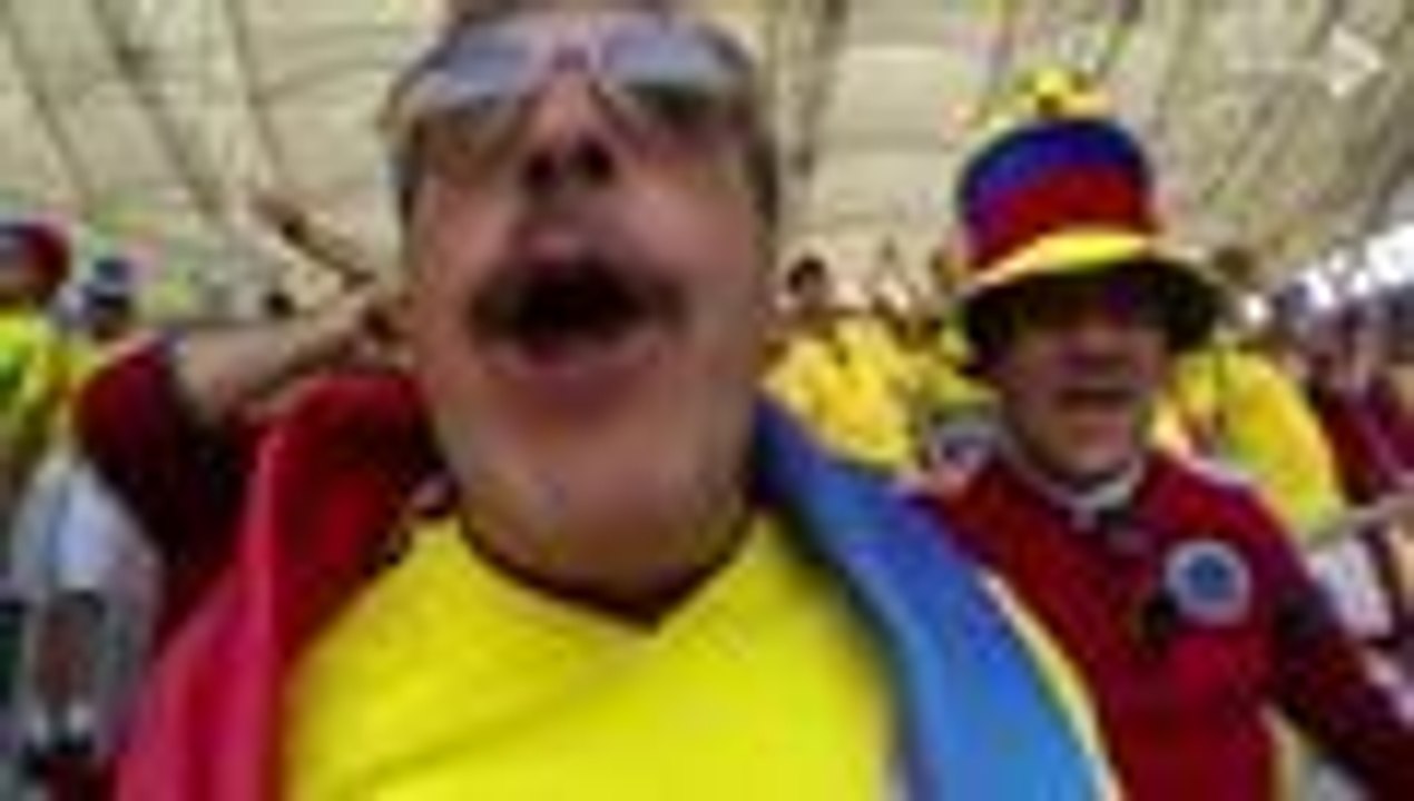 Selección Colombia: Locura 'tricolor' en las graderías del estadio de Brasilia