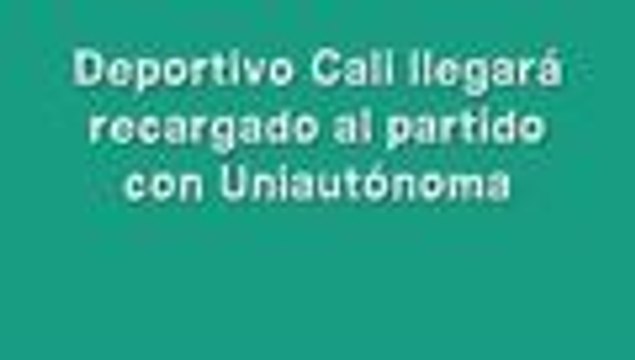 ‚ÄúDeportivo Cali no ha perdido la memoria‚Äù: Juan David Cabezas