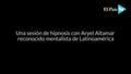 'Tranze', una sesión de hipnósis con el mentalista  Aryel Altamar