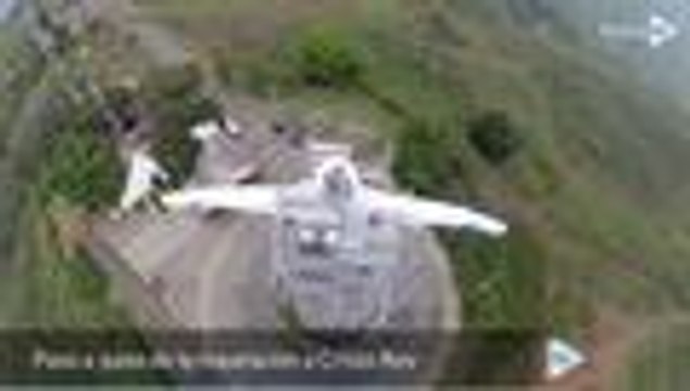 Desde el aire: vea el paso a paso del mantenimiento a Cristo Rey