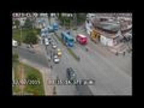 As√≠ fue el enfrentamiento entre la polic√≠a y fleteros en el oriente de Cali