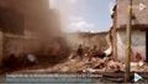 Vea en video la demolición de seis casas en El Calvario