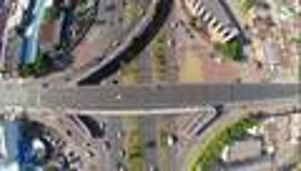 Video: así se ven las vías de Cali desde al aire