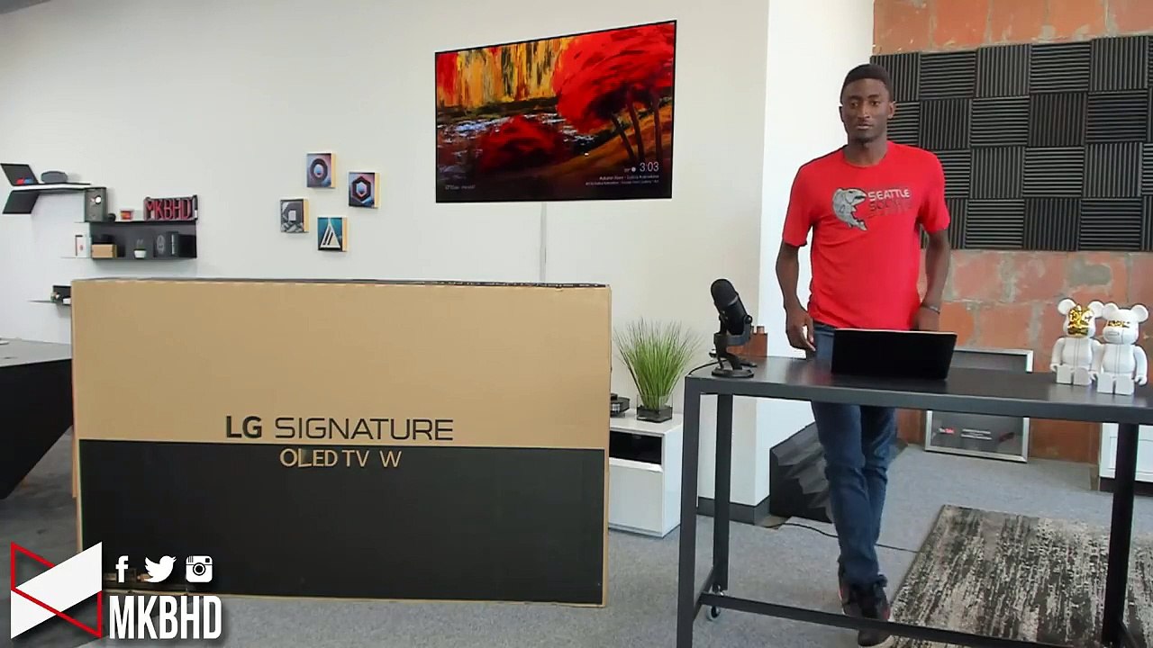 LG 77  Wallpaper TV Unboxing [LIVE]