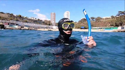 Blue Silence Diving Team, Playa Torpederas, Valparaiso, Chile