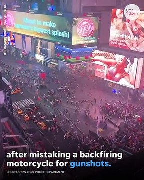 Une vague de panique au Times Square