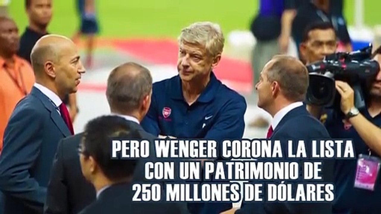 Ranking Deportivo - Los técnicos mejor pagados