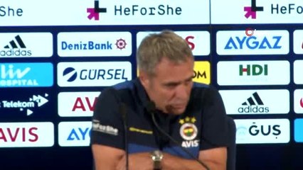 Ersun Yanal: "Hücumda iyiyiz ama savunmada sıkıntı yaşıyoruz"