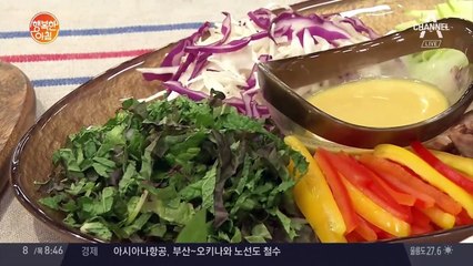 겨자 소스를 활용한 '족발 냉채'와 '과일 잡채' 리얼한 맛 평가는?