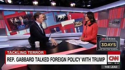 Télécharger la video: Tulsi Gabbard Schooling CNN's Jake Tapper On CIA Funding Of 