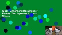 [Doc] Kannani and Document of Flames: Two Japanese Colonial Novels