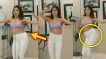WOW! Janhvi Kapoor NEW Belly Dancing Video Out