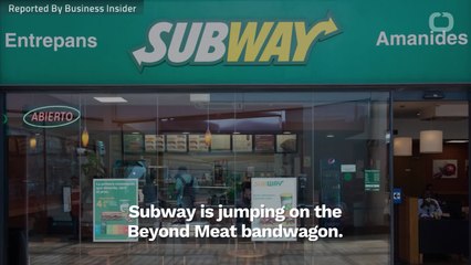 Subway Makes Deal With Beyond Meat