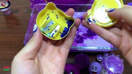 Special #PURPLE SLIME || Mixing Makeup and Floam Into Slime || Satisfying Slime s ||