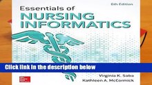 [READ] Essentials of Nursing Informatics, 6th Edition