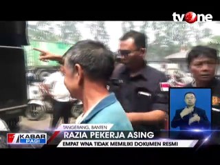 Razia Pekerja Asing, 4 dari 29 WNA Tidak Berdokumen Resmi