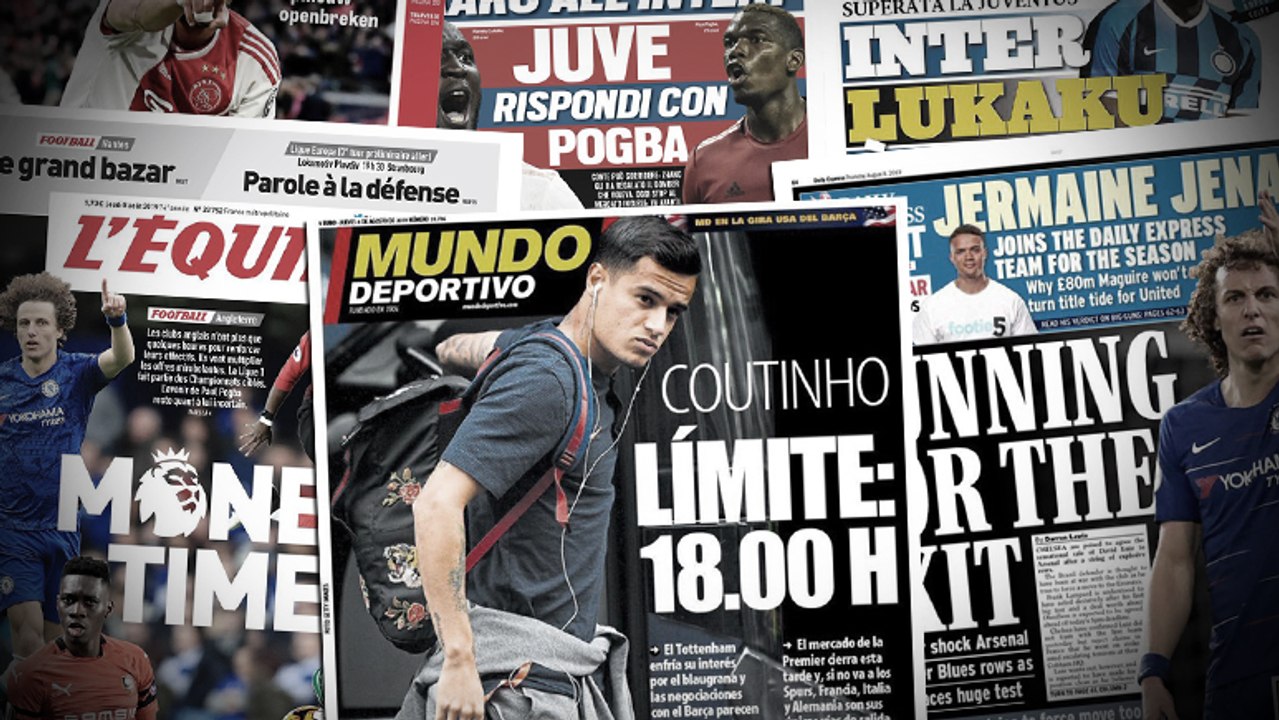 Le compte à rebours est lancé pour Coutinho, David Luiz force son départ de Chelsea