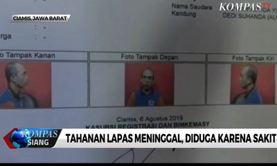 Tahanan Lapas Ciamis Meninggal, Diduga karena Sakit