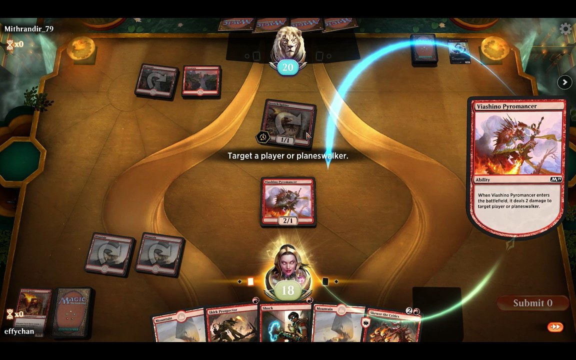 Mono Red Aggro vs Mono Red Aggro (Standard)