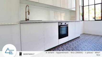 A vendre - Appartement - Nice (06000) - 3 pièces - 89m²