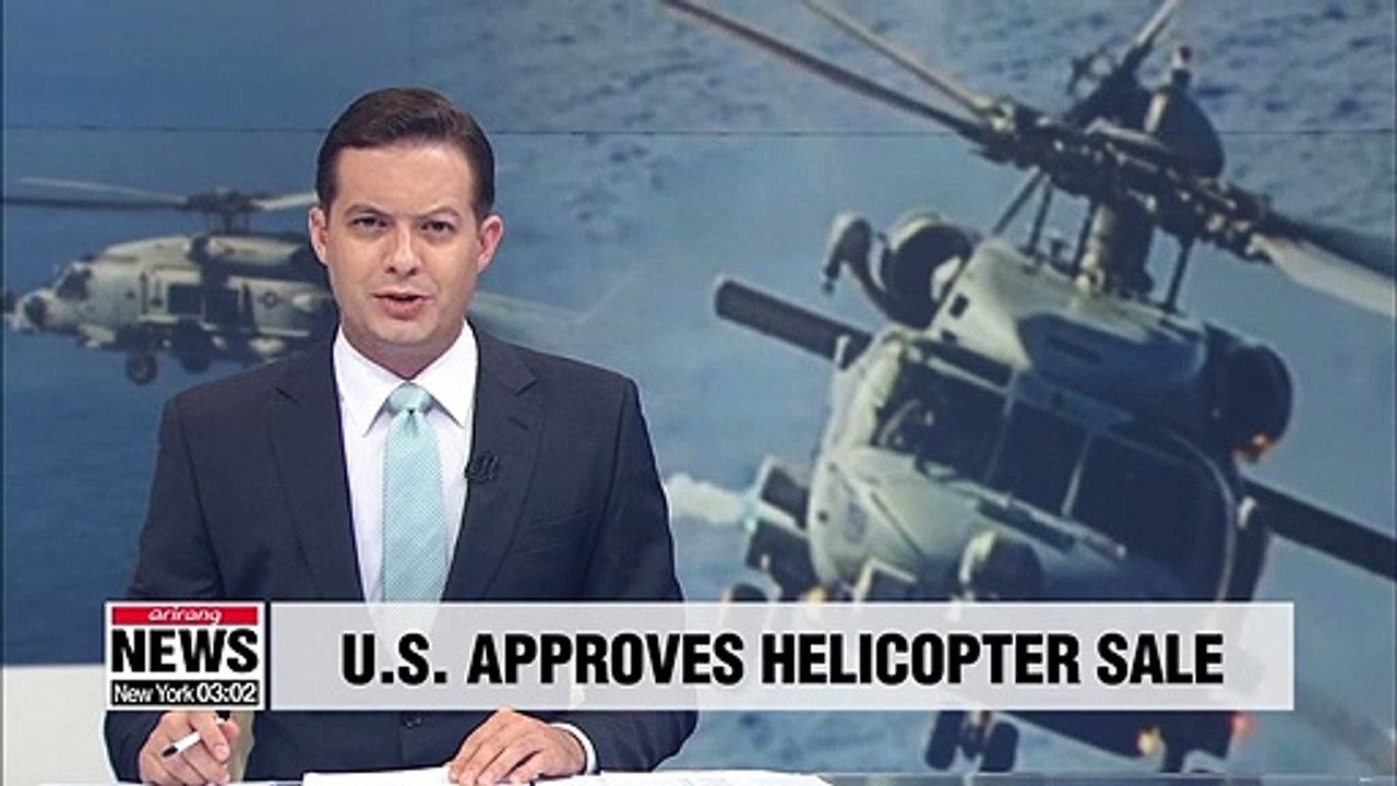 U.S. approves sale of US$ 800 mil. of Seahawk helicopters to Korea: DSCA