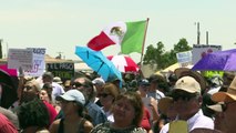 Proteste begleiten Trumps Besuch in El Paso und Dayton