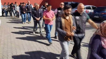 FETÖ operasyonunda 18 kişi adliyeye sevk edildi