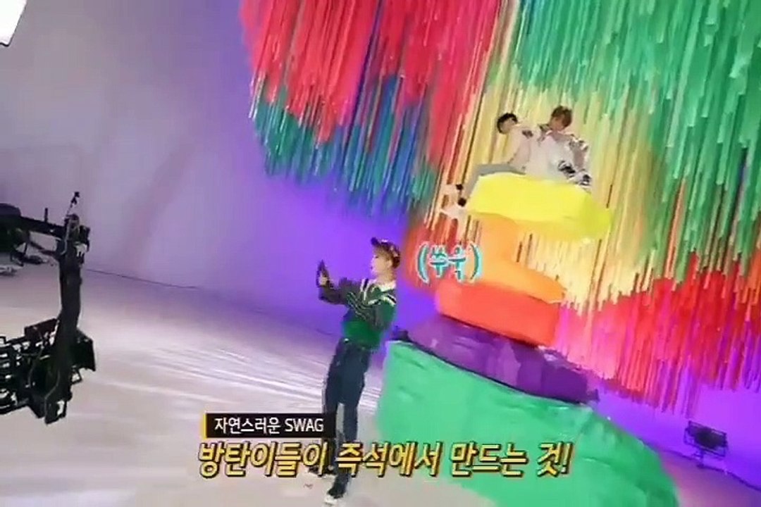 BTS IDOL Music Video Bhiend Scenes at [BTS Memories Of 2018]