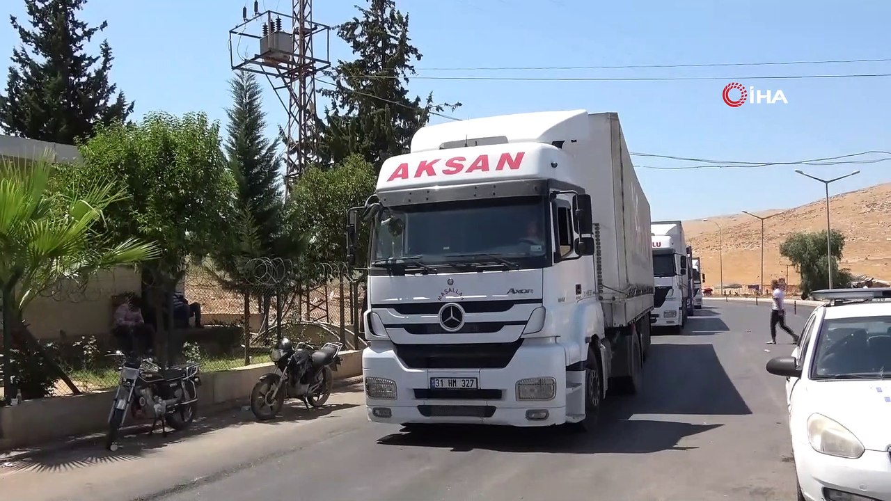 Cilvegözü Sınır Kapısı’nda bayram öncesi tır yoğunluğu